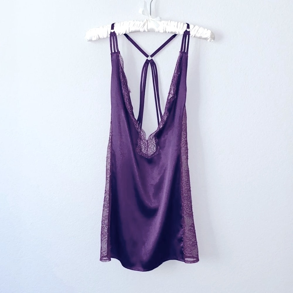 Victoria's Secret Purple Chemise